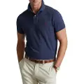 Ralph Lauren for man. 710666998005 Custom Slim Fit Polo blue (S), Casual, Cotton, Short sleeve, Navy