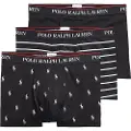 Ralph Lauren for man. 714830299009 Pack 3 bxers Classic Trunk black (XL), Homewear, Cotton