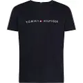 Tommy Hilfiger Logo Kortarmet T-skjorte