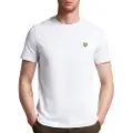 Lyle & Scott Plain Kortarmet T-skjorte