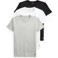 Ralph Lauren for man. 714830304002 Pack 3 T-shirts Crew white, grey, black (XL), Casual, Homewear, Cotton, Short sleeve