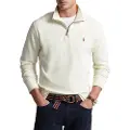 Ralph Lauren for man. 710671929015 Beige zip and turtleneck jumper (L), Casual, Cotton