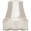 QAZQA Tekstilskjerm krem 30 cm - Granny