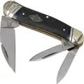 Rough Ryder Seahorse Whittler Black Micarta pocket knife