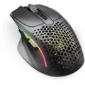 Glorious Model I 2 Wireless - Matte Black - Gaming mus - Optisk - 9 - Svart med RGB-lys