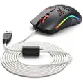 Glorious Ascended Cord - Muskabel - USB (hann) - arktisk hvitt - for Glorious Model D, Model O, Model O Minus