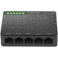 Lanberg DSP1-1005 - Switch - ikke-styrt - 5 x 10/100/1000 - stasjonær
