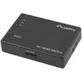 Lanberg SWV-HDMI-0003 - Video/audio switch - 3 x HDMI - stasjonær