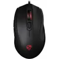 Mionix Castor Pro, Høyre hendt, Optisk, USB Type-A, 19000 DPI, 1 ms, Sort