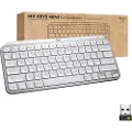 Logitech MX Keys Mini for Business - Tastatur - bakbelysning - trådløs - Bluetooth LE - QWERTY - Pan Nordic - blekgrå