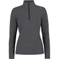 CMP 31l1026 Printed Sweat Fleecejakke Med Halv Glidelås