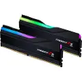 G.Skill Trident Z5 RGB - DDR5 - sett - 48 GB: 2 x 24 GB - DIMM 288-pin - 6400 MHz / PC5-51200 - CL32 - 1.35 V - ikke-bufret - on-die ECC - matt svart