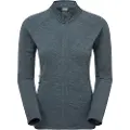 Montane Fem Protium Jacket, fleecegenser, dame, blå