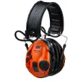 Peltor SportTac MT16H210F-478-GN - Hodetelefoner - full størrelse - kablet - oransje, olivengrønn