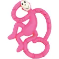 Matchstick Monkey Mini Teether Pink