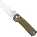 The James Brand The Kline - OD Green / Stainless / Micarta / Straight foldekniv