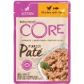 Core Cat purely pate Kitten, Chicken w/Tuna 85 g - (24 pk/ps)