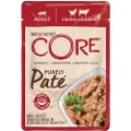 Core Cat purely pate, Chicken w/Beef 85 g - (24 pk/ps)
