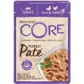 Wellness Core Cat purely pate, Duck & Chicken 85 g - (24 pk/ps)