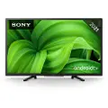 Sony KD-32W804 - 32 Diagonalklasse (31.5 synlig) LED-bakgrunnsbelyst LCD TV - Smart TV - Android TV - 720p 1366 x 768 - HDR - gojisvart