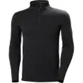 Helly Hansen Lifa Merino Midweight 1/2 Zip, Herre, Black