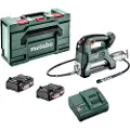Metabo fettpresse FP 18 LTX inkludert 2x2Ah-batterier og lader