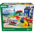 BRIO Redningslag Togsett (36025)