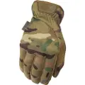 Mechanix Gloves Mechanix FastFit Multicam, størrelse S. Rynket mansjett, 0,6 mm kunstskinn, TrekDry, berøringsskjermteknologi