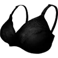 Carriwell nursing bra, black, XL, 2113
