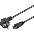 Goobay NK 114 S-180 - Strømkabel - power CEE 7/7 (hann) til IEC 60320 C5 - AC 250 V - 10 A - 1.8 m - svart