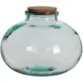 Mica Olly Rundt Glasskrukke 29x23 Cm