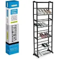 Confortime Metall Skohylle 72x25x140 Cm 40 Par