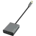 Silver HT 112001040199 Usb-c Til Hdmi 4k M/f Adapter