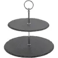 Excellent houseware Utmerket Houseware Stone kake og snack kake stativ, 2 nivåer