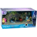 Mcfarlane Toys Avatar W.o.p Deluxe Playset Omatikaya Regnskog Med Jake Sully Figur