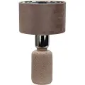 Home Decor Bordlampe I Fløyel 30x30x54 Cm