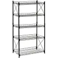 Confortime Metallhylle Med 5 Nivåer 52x34x110 Cm