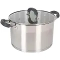 Quttin Stål Induksjonsgryte 18 Cm/1.7 L/0.8 Mm+med T Heleom