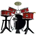 Reig Musicales Percursion Rhino Drums Red With Bancha 75x68x54 Cm Batteri