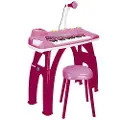 Reig Musicales Rosa Elektronisk Orgel Med 25 Tangenter Og Lys