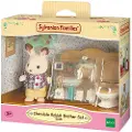 Sylvanian Families Sjokolade Kanin Bror & Baderomsdukke