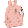 Safta 612249902 Mickey Mouse Cotton 14.1´´ 21.5l 33x45x15 Cm Ryggsekk