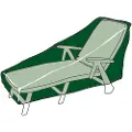 EDM Solsengtrekk 240 G/m2 205x78x40 Cm