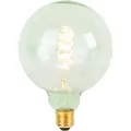 LUEDD E27 Dimmerbar LED Spiral Glødetrådspære G125 Grønn 4W 180lm 1800K