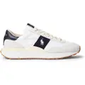 Ralph Lauren for man. 809878008002 Train 89 white leather sneakers (46), Flat, Suede, Laces, Casual