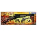 Cpa Toy Vestens Villeste-sett Med Revolver Og Rifle 8 Skudd