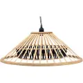 Home Decor Bamboo 60x60x21 Cm Taklampe
