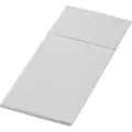 Duni Serviet Duniletto Airlaid 40x48 cm til Bestik Hvid,4 pk x 46 stk/krt