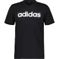 Adidas Aeroready Workout Silicone Print Linear Logo Kortarmet T-skjorte