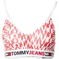 Tommy Hilfiger Lightly Lined Lette Print Bra Bh